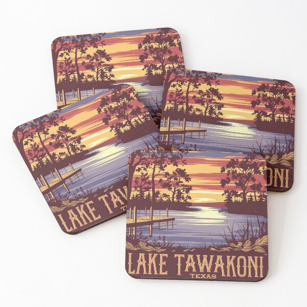 Item preview, Lake Tawakoni - Red Sunset #3 designed and sold by FireMesa.