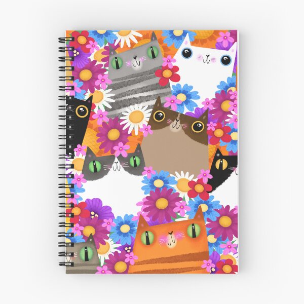 Item preview, Cats & Flowers designed and sold by poket.piktures.