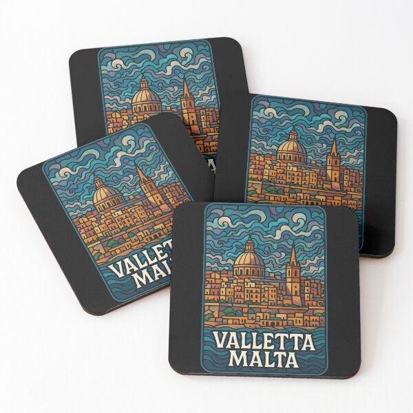 Item preview, Valletta Malta Stained Glass Art designed and sold by TomFrontierArt.