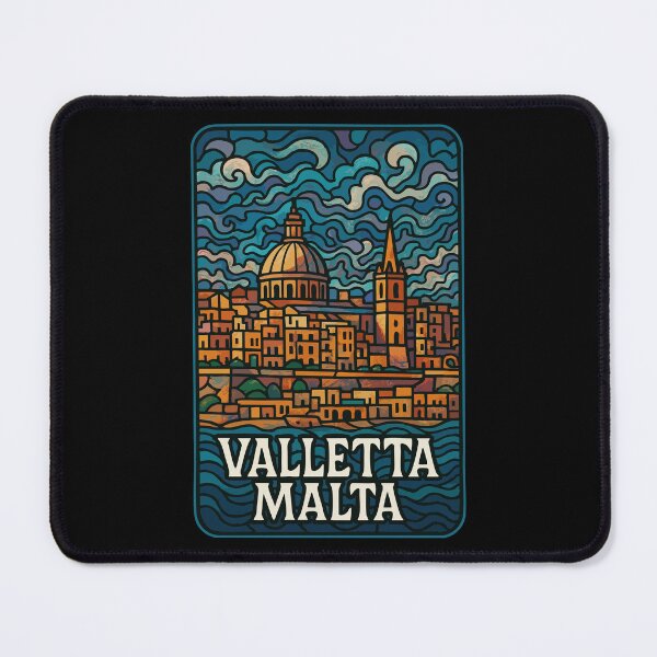 Item preview, Valletta Malta Stained Glass Art designed and sold by TomFrontierArt.