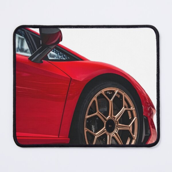 Item preview, Red Sports Car Wheel Close-Up Sticker designed and sold by Artuer69.