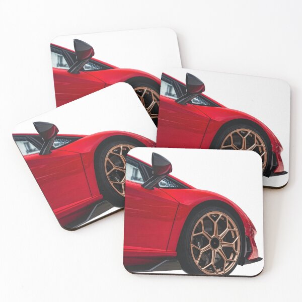 Item preview, Red Sports Car Wheel Close-Up Sticker designed and sold by Artuer69.