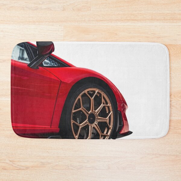 Item preview, Red Sports Car Wheel Close-Up Sticker designed and sold by Artuer69.
