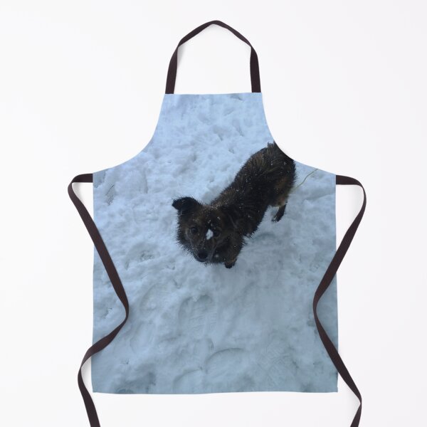 Item preview, Dog in snow designed and sold by YHWH Photography.