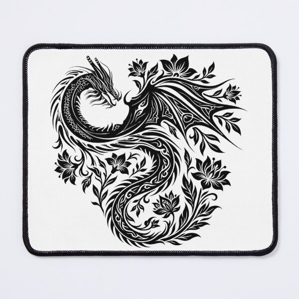 Item preview, Flower-Forged Wyvern – Shadowflight Emblem designed and sold by RainyReads.