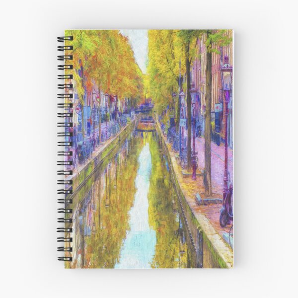Item preview, Amsterdam Canal Van Gogh Style designed and sold by Londonimages.