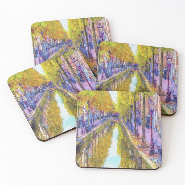 Item preview, Amsterdam Canal Van Gogh Style designed and sold by Londonimages.