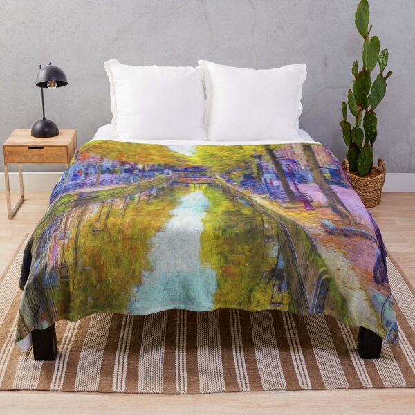 Item preview, Amsterdam Canal Van Gogh Style designed and sold by Londonimages.