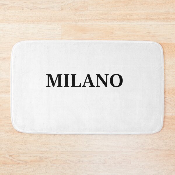 Item preview, Milano Italy Minimalist Typography Design designed and sold by rdvndgdln.