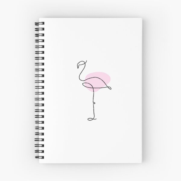 Item preview, OᑎE ᒪIᑎE ᖴᒪᗩᗰIᑎGO ᗪESIGᑎ ᗯITᕼ ᑭIᑎK ᗷᗩᑕKGᖇOᑌᑎᗪ. ᕼᗩᑎᗪ ᗪᖇᗩᗯᑎ ᗰIᑎIᗰᗩᒪISᗰ STYᒪE. designed and sold by ᗩᑎTOᑎ OᒪEKSIYEᑎKO.