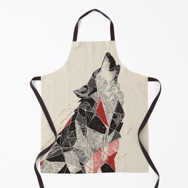 Item preview, Fractured Howl – Geometric Wolf Spirit designed and sold by wolfgangrainer.