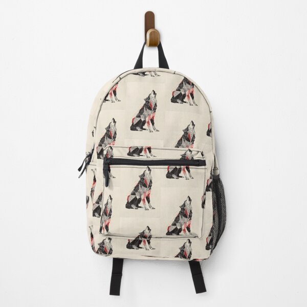 Item preview, Fractured Howl – Geometric Wolf Spirit designed and sold by wolfgangrainer.