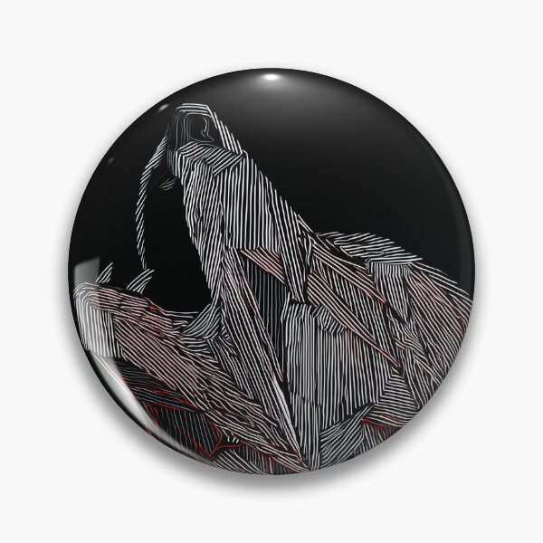Item preview, Fractured Howl – Geometric Wolf Spirit designed and sold by wolfgangrainer.