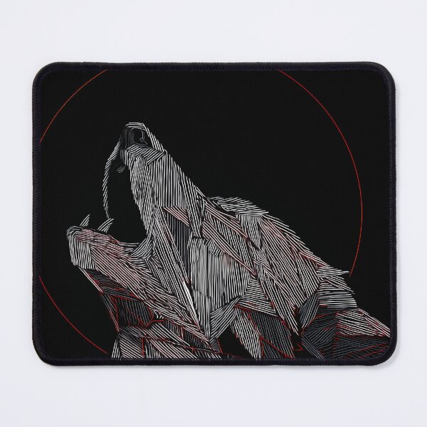 Item preview, Fractured Howl – Geometric Wolf Spirit designed and sold by wolfgangrainer.