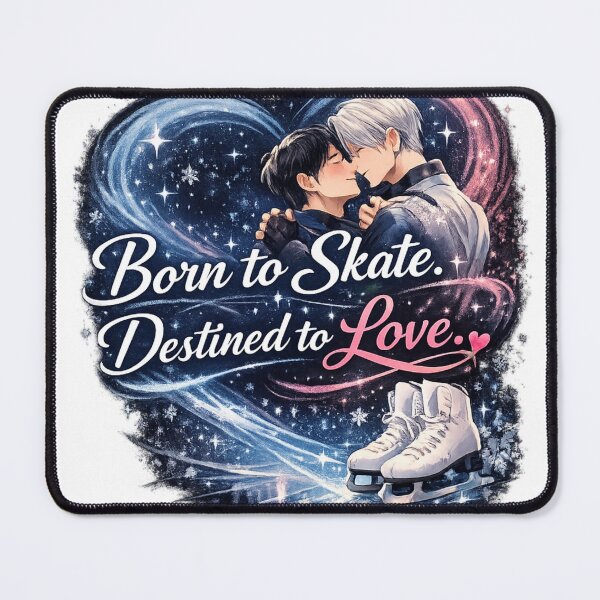 Item preview, Born to Skate Destined to Love | BL Ice Skating Anime Romance designed and sold by Item Geeks.