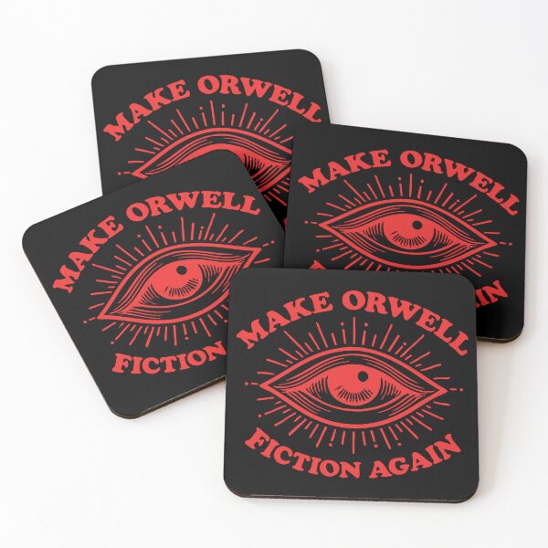Item preview, Make Orwell Fiction Again designed and sold by CloudyPress.
