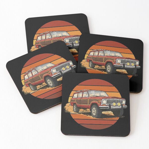 Item preview, Retro Grand Wagoneer SJ Woodie 4x4 Off-Road Adventure designed and sold by Off-Road-Zone.