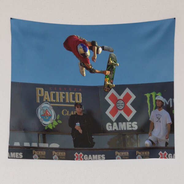 Item preview, Airborne Glory — X-Games Ventura Men's Halfpipe Best Trick designed and sold by Armadillo222.