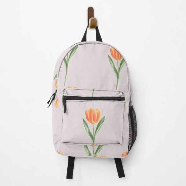 Item preview, Orange Tulips – Vibrant Floral Pattern designed and sold by lunadesignsmoon.