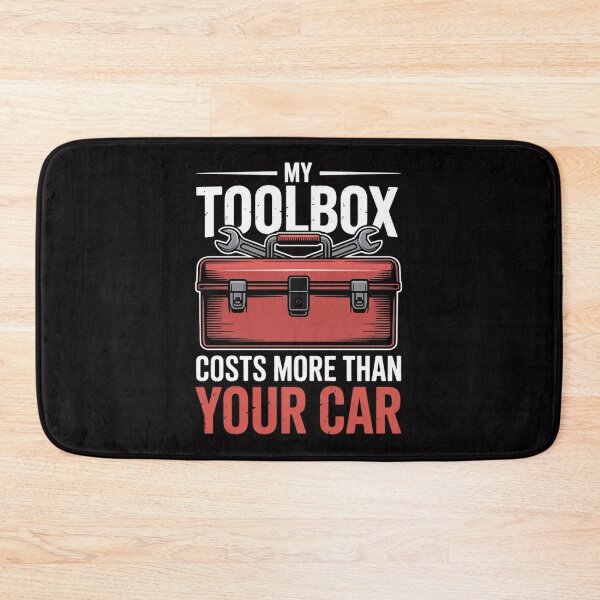 Item preview, My Toolbox Costs More Than Your Car Auto Mechanic Garage Men designed and sold by MatthewJordas.
