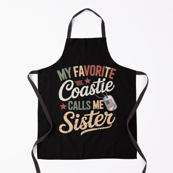 Item preview, My Favorite Coastie Calls Me Sister Proud Coast Guard Sister designed and sold by MatthewJordas.