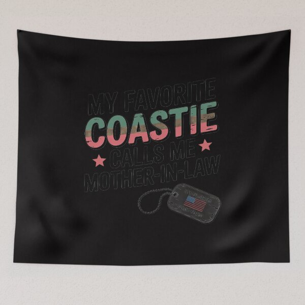 Item preview, My Favorite Coastie Calls Me Mother-In-Law Proud Coast Guard designed and sold by MatthewJordas.