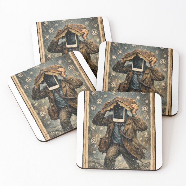 Item preview, Reading Will Save You – Knowledge vs Digital Noise designed and sold by Fleeds.