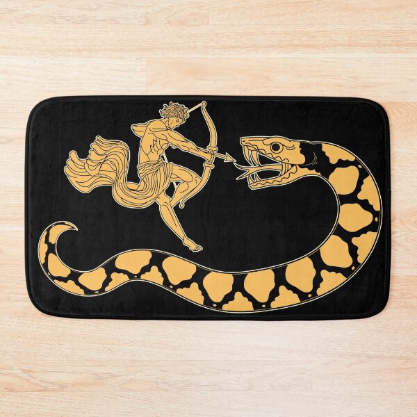Item preview, apollo aiming his bow at the monster python designed and sold by matintheworld ( delcarmat ).