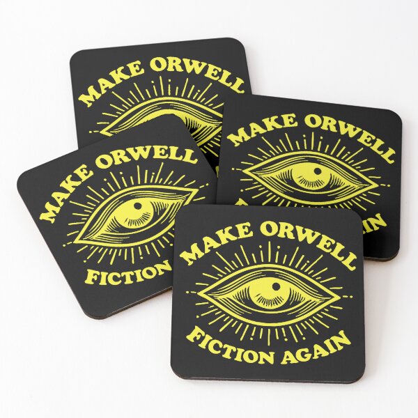 Item preview, Make Orwell Fiction Again designed and sold by CloudyPress.