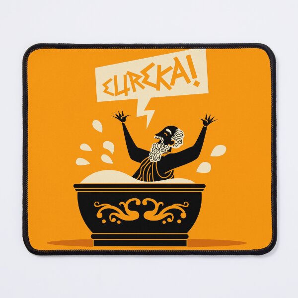 Item preview, archimedes in the bath shouting eureka designed and sold by matintheworld ( delcarmat ).