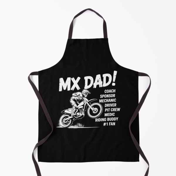 Item preview, MX Dad Coach Sponsor Mechanic Driver Riding Buddy Dirt Bike designed and sold by AmandasHastie.