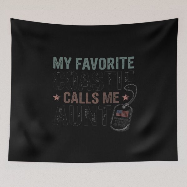 Item preview, My Favorite Coastie Calls Me Aunt Proud Coast Guard Aunt designed and sold by AmandasHastie.