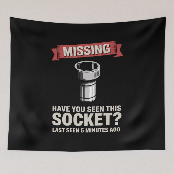 Item preview, Missing 10mm Socket Mechanic designed and sold by AmandasHastie.