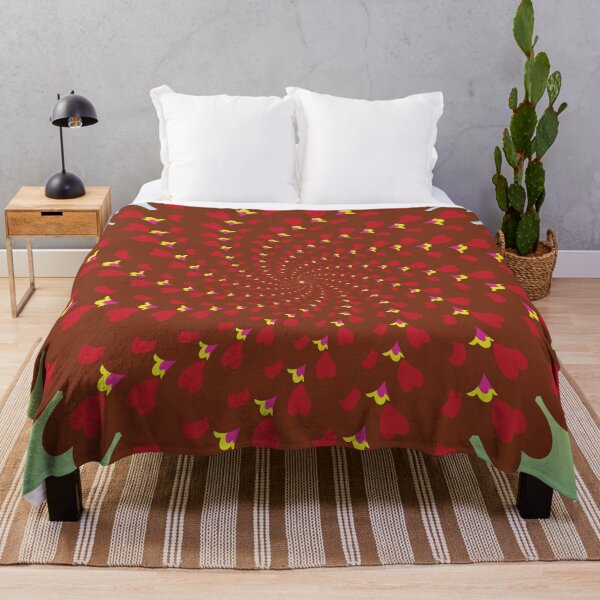 Item preview, Crimson Spiral Mandala Bloom designed and sold by OIL Pattern Design .