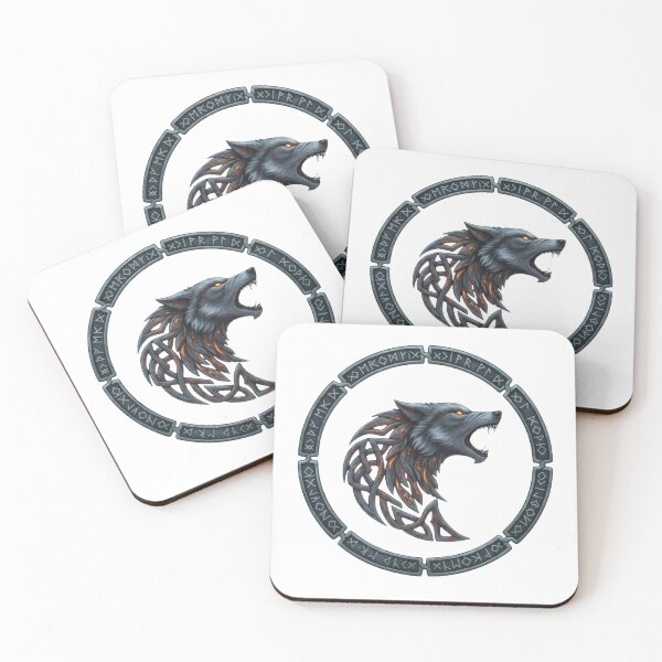Aperçu de l'œuvre Symbole Fenrir créée et vendue par AsheDesigns12.
