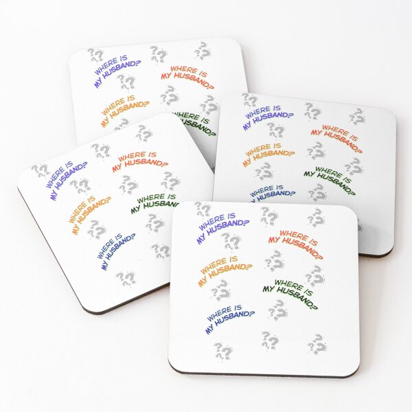 Item preview, Where Is My Husband Typography Pattern designed and sold by Mcpedagog.
