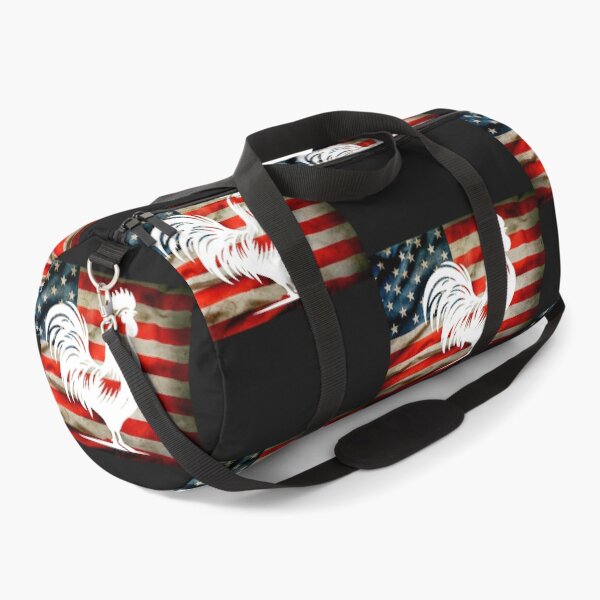 Item preview,  Cock Fighting American flag chicken lovers designed and sold by erozzz.