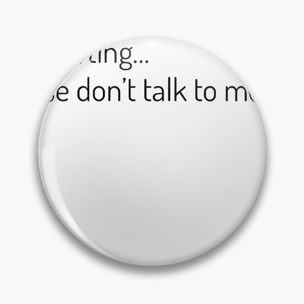Item preview, Funny Introvert Sayings- Introverting...please don't talk to me. designed and sold by Tys Designs.