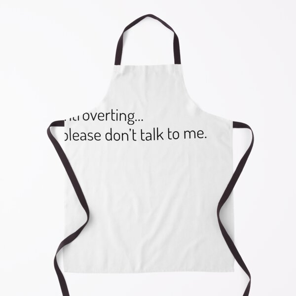 Item preview, Funny Introvert Sayings- Introverting...please don't talk to me. designed and sold by Tys Designs.