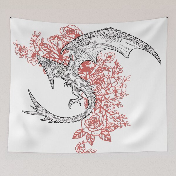 Item preview, Gentle Wings, Crimson Bloom designed and sold by RainyReads.