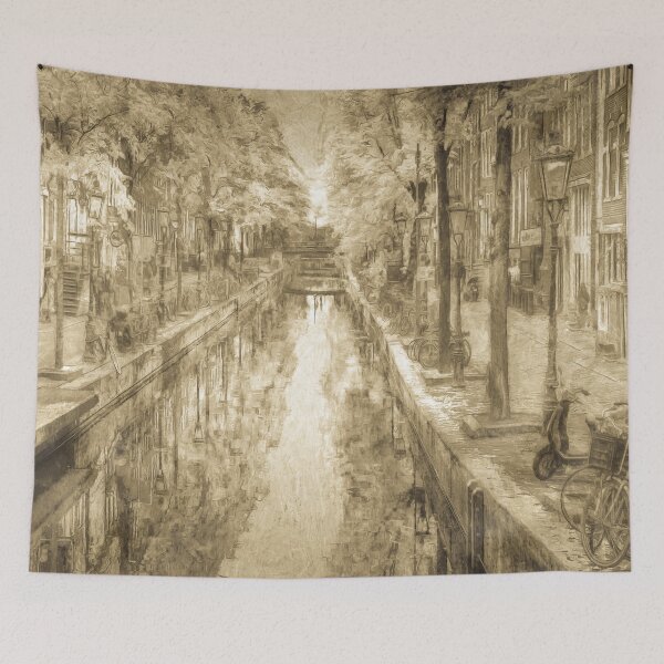 Item preview, Amsterdam Canal Nostalgia Art designed and sold by Londonimages.