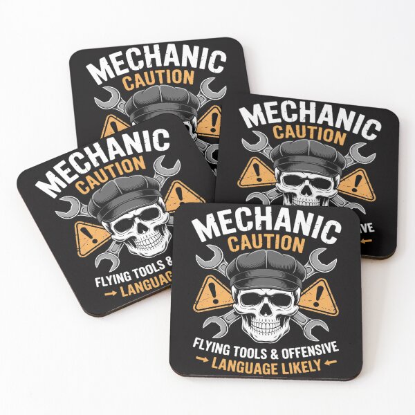 Item preview, Mechanic Caution Flying Tools And Offensive Language designed and sold by MatthewJordas.