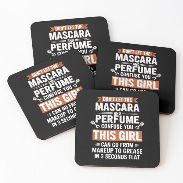 Item preview, Mascara And Perfume I'm A Female Mechanic Sarcasm GIft designed and sold by AmandasHastie.