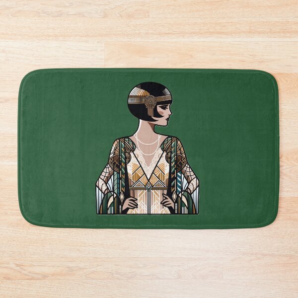 Item preview, Art Deco Flapper Pinup Roaring Twenties Glamour Print designed and sold by PinUpPizzazz.