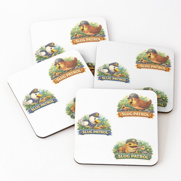 Item preview, slug patrol natural pest control garden designed and sold by MyLakeLife.