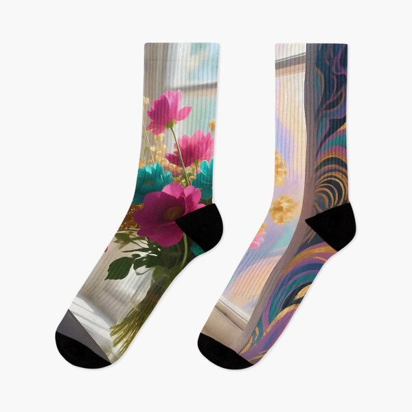 Item preview, An Artistic image of a bouquet of flowers  designed and sold by Nomad-Maynard.