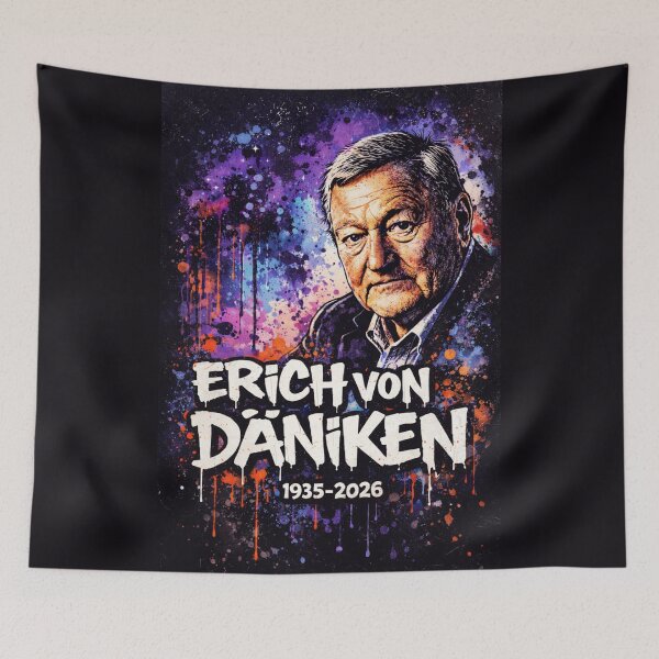 Item preview, Erich Von Daniken designed and sold by Anniko Art Studio.