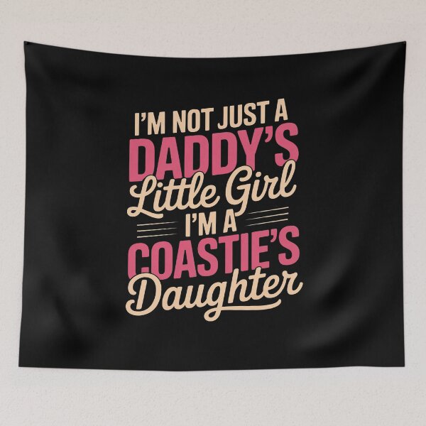 Item preview, Im Not A Daddy Little Girl Im A Coastie Daughter designed and sold by Dakarothill.