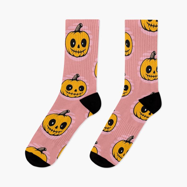 Item preview, Cute pumpkin with a pastel pink background – fun, cute, and colorful design designed and sold by AstronautMerch.