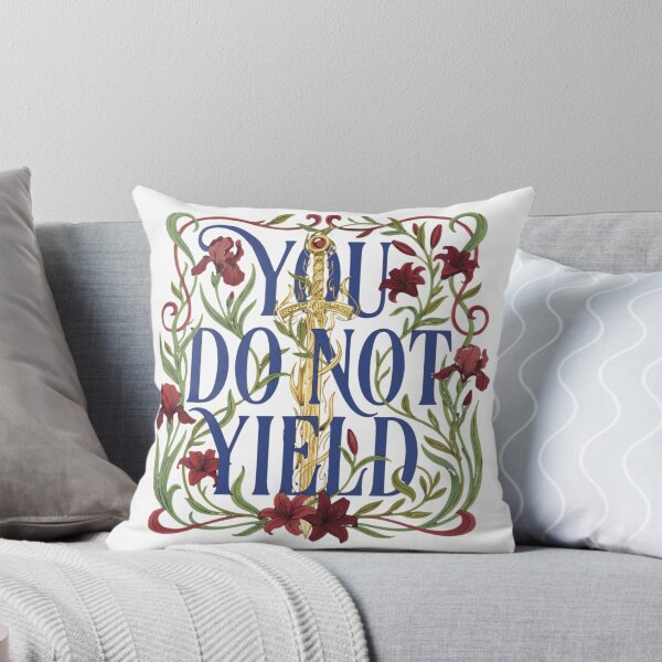 Item preview, You Do Not Yield – Flame, Bloom, and Blade designed and sold by RainyReads.